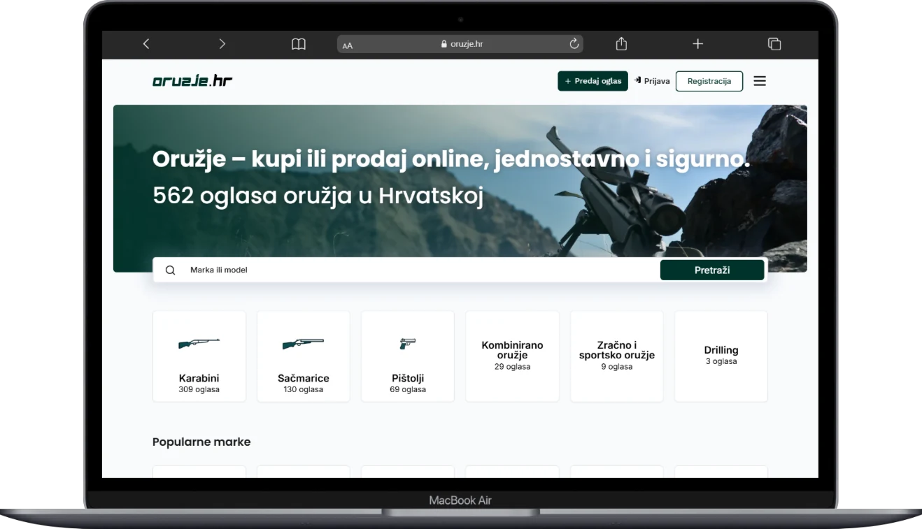 Izrada web stranica OmniLynx Digital, završeni projekt izrade web stranice za platformu/oglasnik